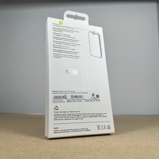 Funda iPhone 18 Pro Transparente Naranja Magsafe
