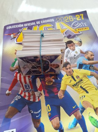 Lote 100 Cromos SIN REPETIR Liga Este 26/27 Panini