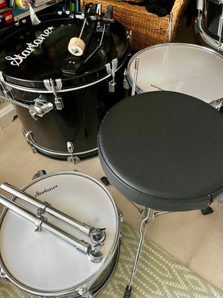 Batería completa: Startone Drum Set Studio -BK