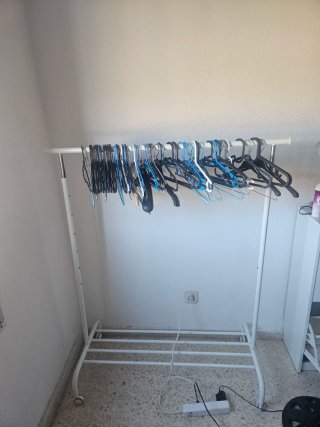 2 Perchero Metálico Ropa