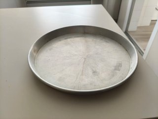 Molde para tarta metálico