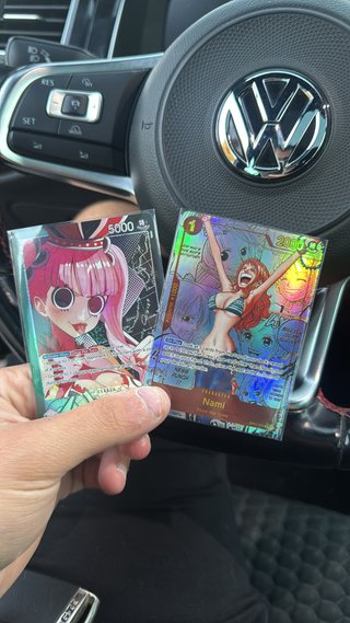Carte One Piece Nami OP01-016 e Perona OP06-021