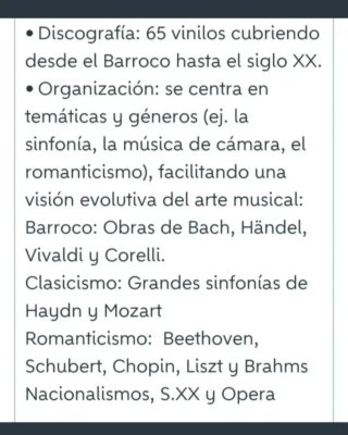 65 Vinilos Los Grandes Temas de la Música