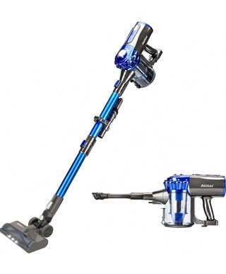 Aspiradora Akita V8 sin cable 3 en 1