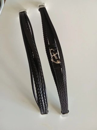 2 Pulseras de Hombre de Cuero