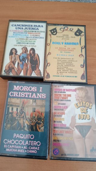20 Cassettes Música Variada