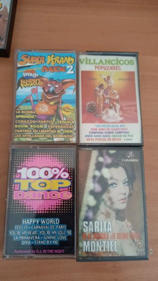 20 Cassettes Música Variada