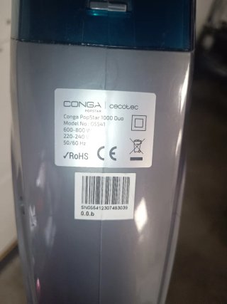 Conga Popstar 1000 DuoStick Aspirador vertical
