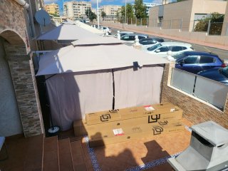 Pérgola Beige.....Esta en torrevieja alicante