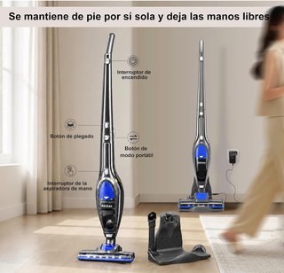 Aspiradora Akitas U10A 2 en 1 sin cable