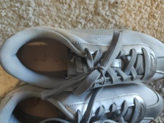 Zapatillas Puma Plateadas