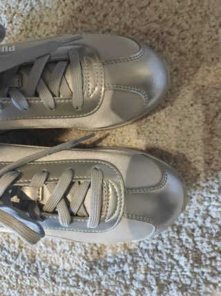 Zapatillas Puma Plateadas