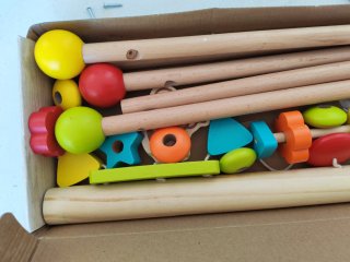 Gimnasio de Actividades de Madera para Bebé