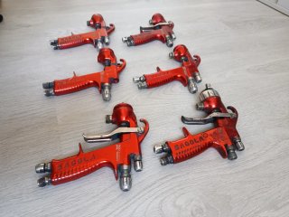Lote 6 Pistolas de Pintar Sagola X4100