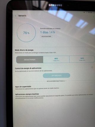 Tablet Samsung Galaxy Tab A6 Negra
