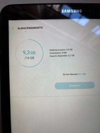 Tablet Samsung Galaxy Tab A6 Negra