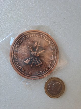 Medalla Aniversario Fundación Legión