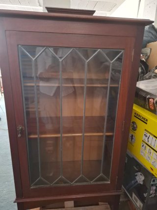 Vitrina Alta de Roble