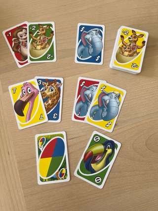 UNO Junior. Juego de Cartas Mattel