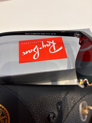 Gafas de sol Ray-Ban Clubmaster negras