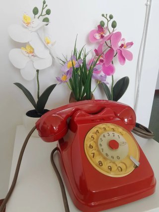 Telefono Vintage Rosso