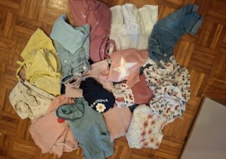 Lote de ropa de niña