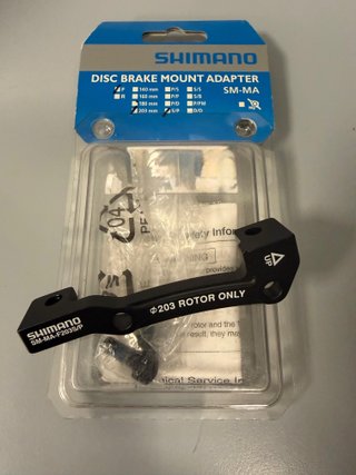 Adaptador Pinza Freno Shimano 203mm