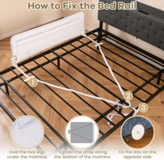 Barrera de seguridad , cama de 120 cm