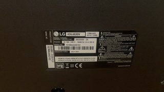 LG Smart TV 43 4K UHD HDR 43UJ630V