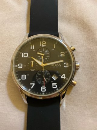 Reloj Hugo Boss con correa de piel original