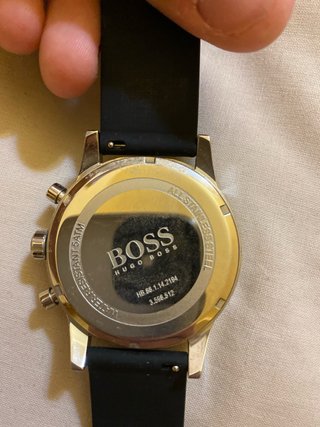 Reloj Hugo Boss con correa de piel original