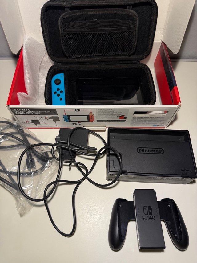Nintendo Switch V2 completa con scatola + 128gb