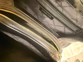 Bolso Michael Kors Negro Cocodrilo