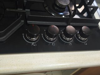 Placa a Gas de 4 Quemadores