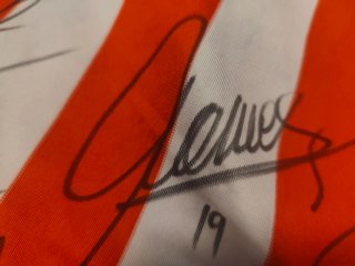 Camiseta Original Atlético de Madrid Firmada