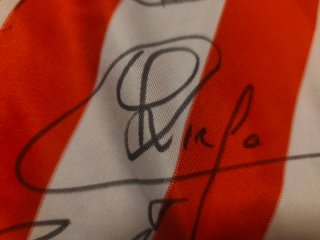 Camiseta Original Atlético de Madrid Firmada