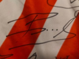 Camiseta Original Atlético de Madrid Firmada