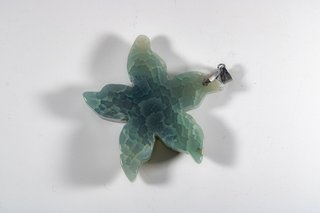 Colgante Vintage Estrella Azul y Verde