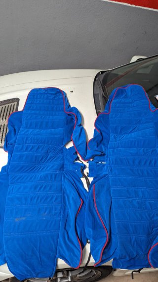 Fundas de Asiento Renault 5 turbo 1 Azules