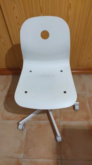 Silla de oficina Ikea Sporren blanca