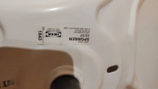 Silla de oficina Ikea Sporren blanca