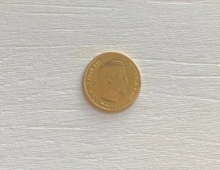Moneta d'Oro di Napoleone III 1855
