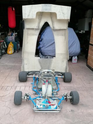 Chasis Kart KZ 125cc FA con Carrocería Le Mans