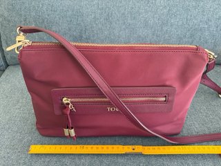 Bolso Bandolera Tous Brunock Chain Burdeos