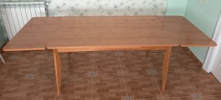 Mesa de comedor extensible madera
