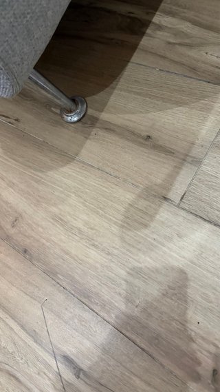 Sofá de tela gris