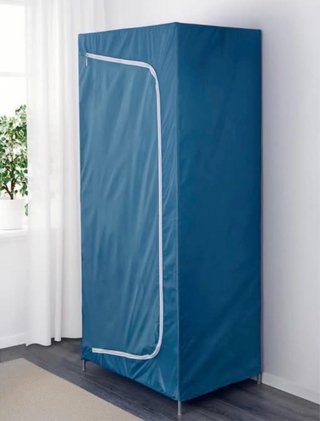 Armario Tela IKEA BREIM Azul