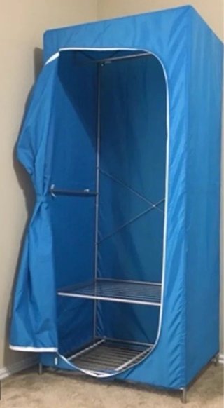 Armario Tela IKEA BREIM Azul