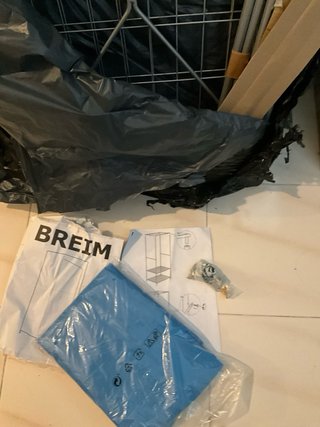 Armario Tela IKEA BREIM Azul