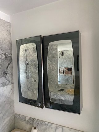 Armarios de baño vintage espejo